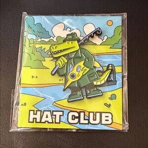 Green and Yellow Pin